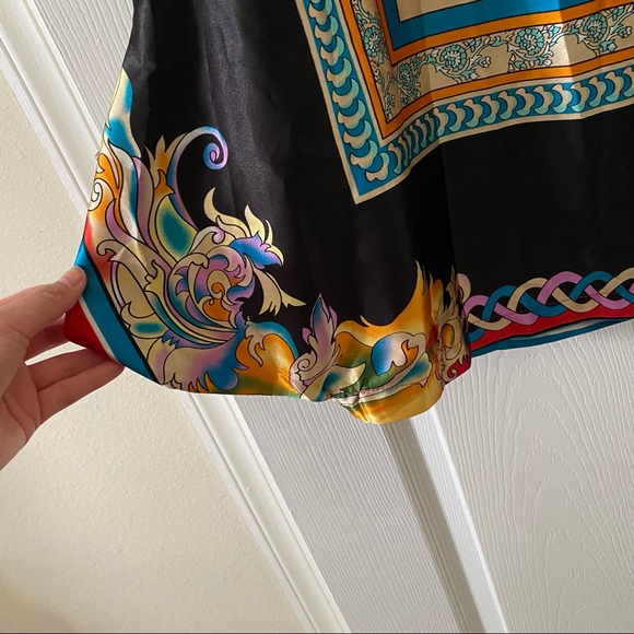 BCBGMaxAzria A-Shape Silk Dress - Picture 7 of 9